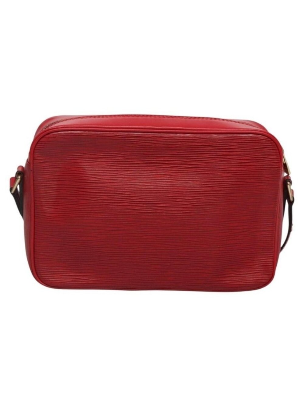 Authentic LOUIS VUITTON Epi Trocadero 23 Shoulder Bag Red M52307 LV - Picture 10 of 16